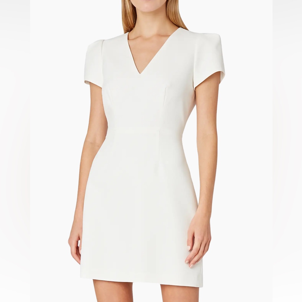 Milly Cady Cap Sleeve Minidress Size 4 Nwt